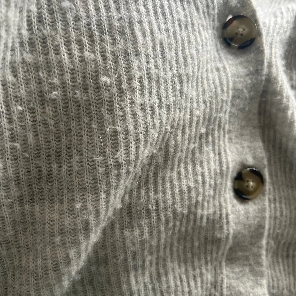 Quince baby alpaca wool cropped cardigan - Picture 12 of 12